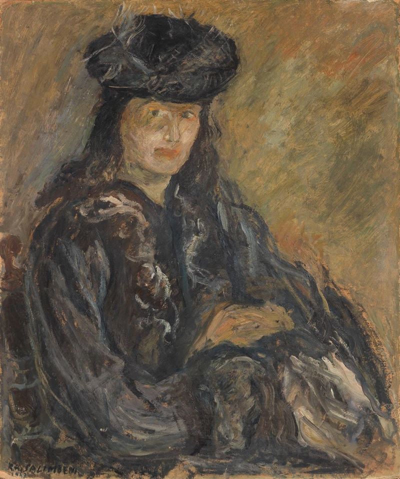 Raffaello Arcangelo Salimbeni - Ritratto di Signora