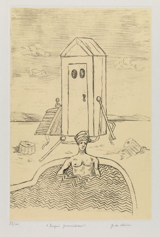 Giorgio De Chirico - Bagni Pomeridiani