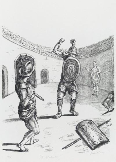 Gladiatori Nell'arena