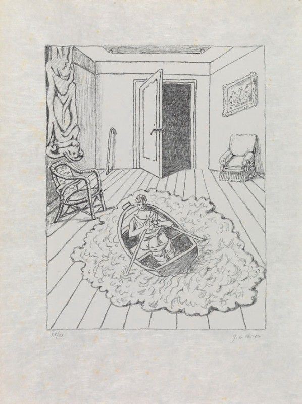 Giorgio De Chirico - Il Ritorno di Ulisse