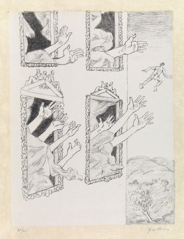 Giorgio De Chirico - Le Mani Misteriose
