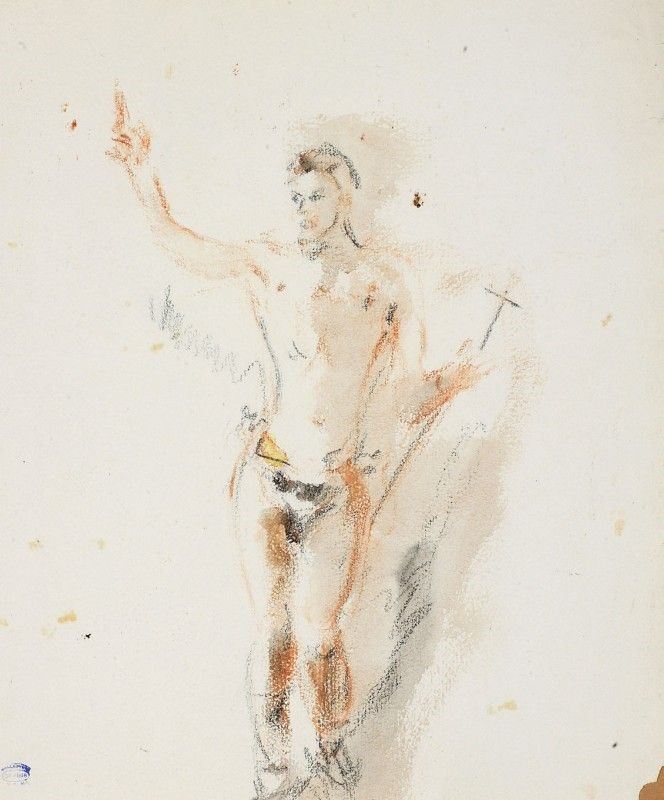 Filippo De Pisis - Lotto di Quattro Opere su Carta