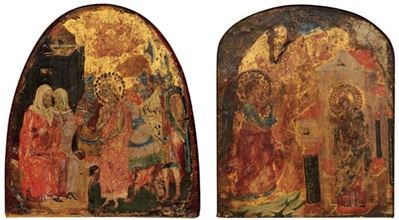 «cristo Presentato ai Giudici» e «annunciazione»