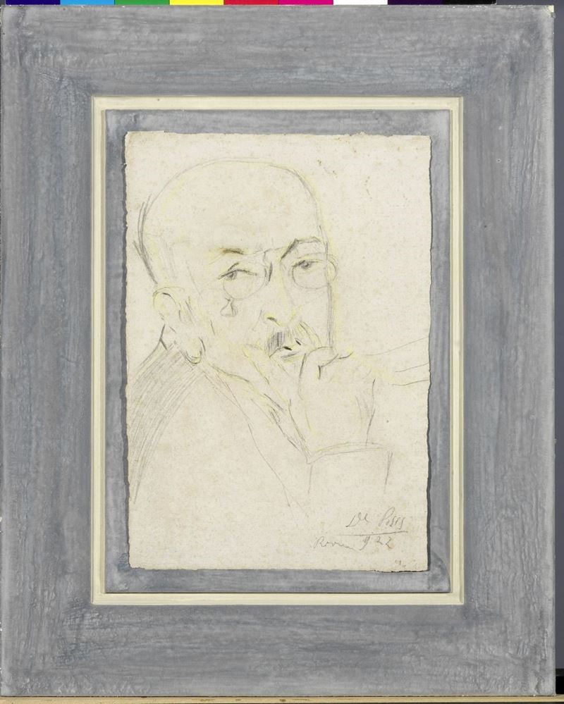 Filippo De Pisis - Ritratto di Luigi Pirandello
