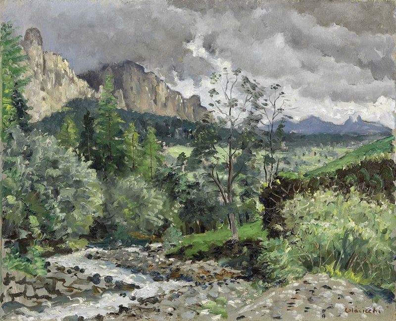 Giovanni Colacicchi - Paesaggio