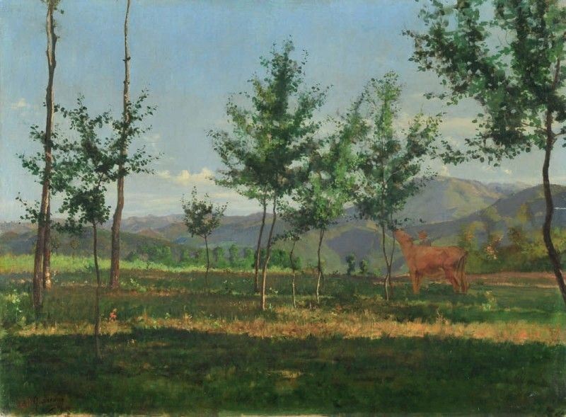 Giovanni Battista Quadrone - Paesaggio Presso Mondovì