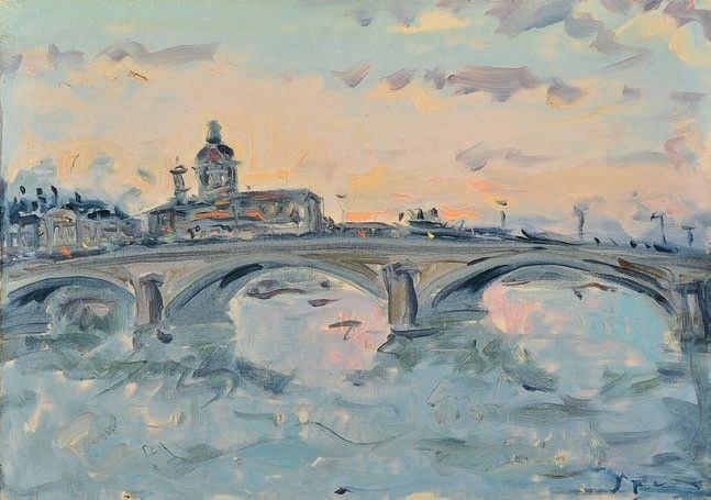 Enzo Pregno - L'arno e la Chiesa del Cestello