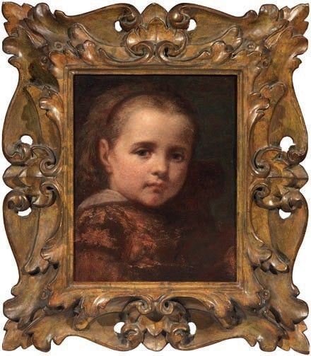Ignoto del XIX Secolo - Testa di Bambina