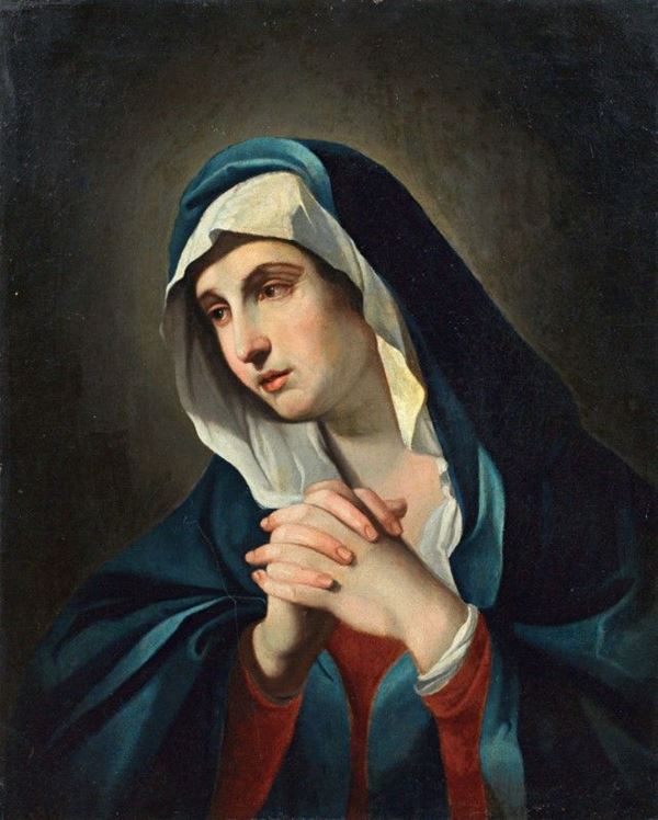 Scuola emiliana fine XVII secolo - Vergine orante