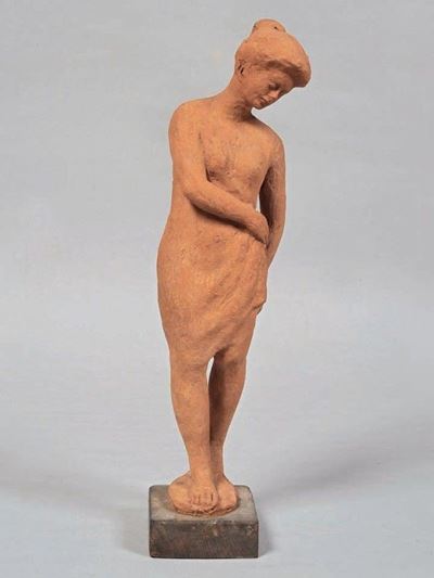 Nudo con Panneggio