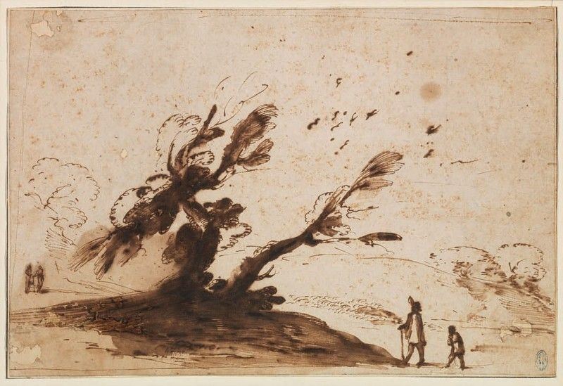 Giovan Francesco Barbieri, Detto il Guercino - Paesaggio