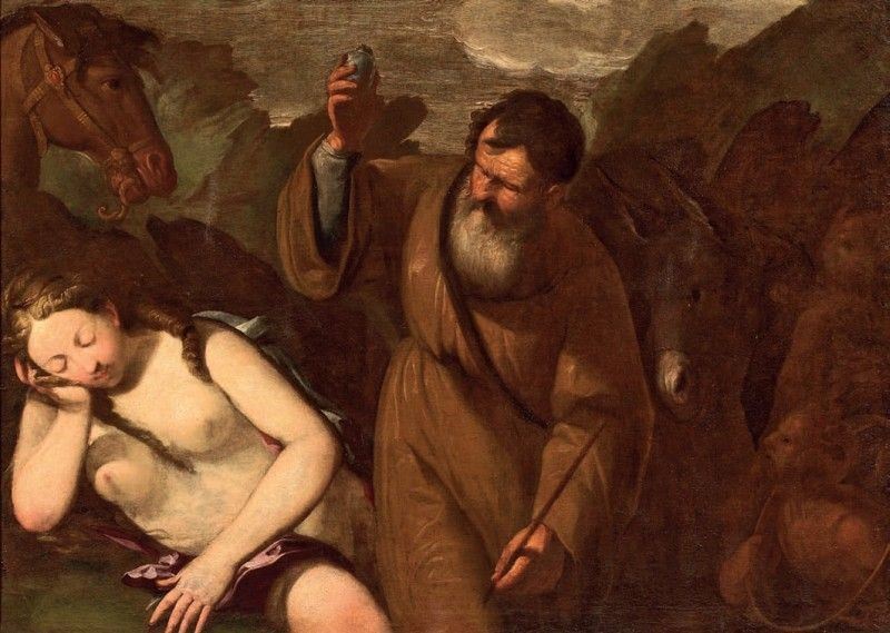 Scuola Emiliana del XVII Secolo - Episodio della Vita di Sant'antonio