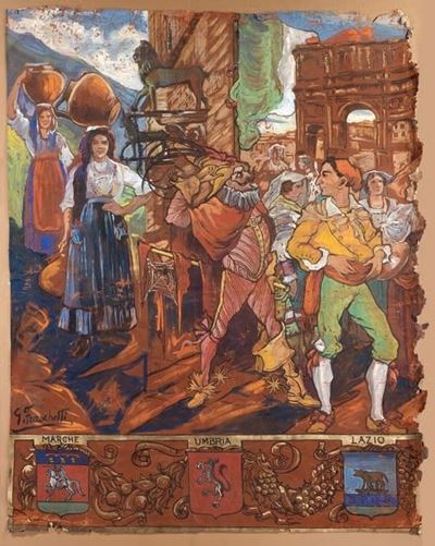Maschere Taliane: Marche, Umbria, Lazio