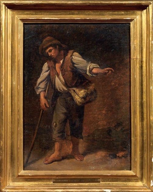Francesco Londonio (attr. A) - Figura di Mendicante