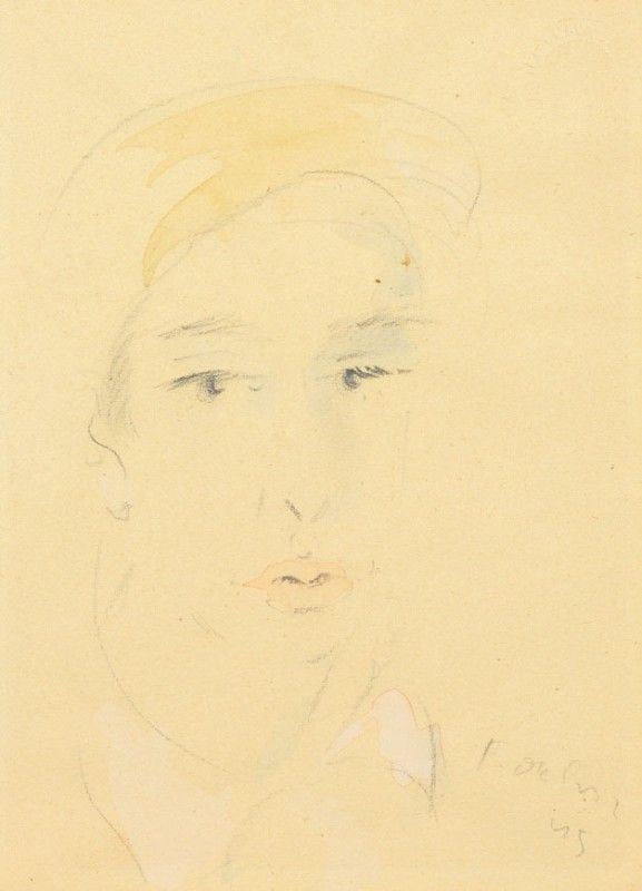 Filippo De Pisis - Volto