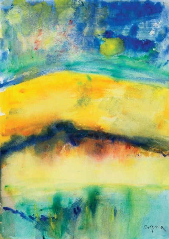 Antonio Corpora - Tramonto sul Nilo