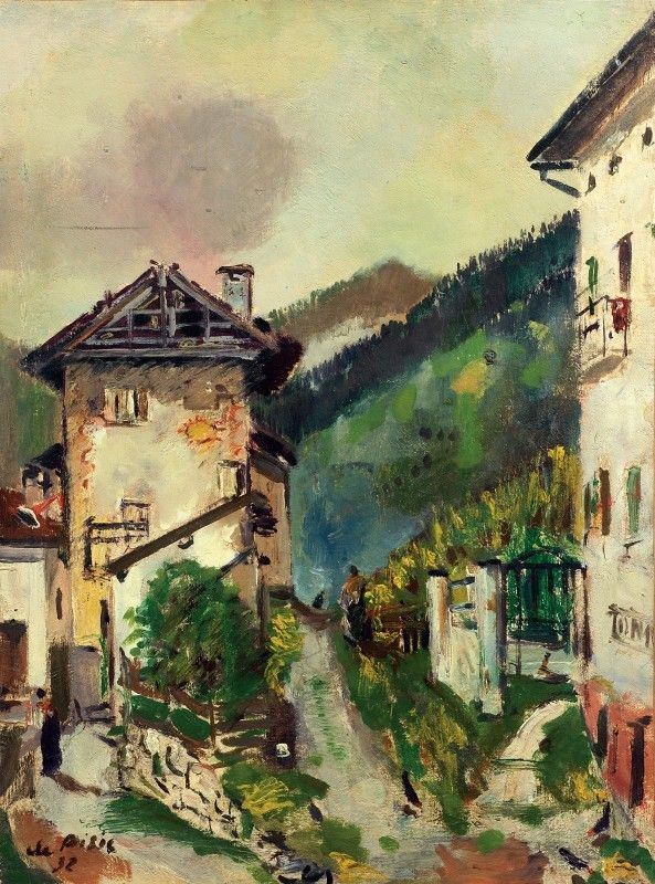 Filippo De Pisis - Paesaggio di Montagna