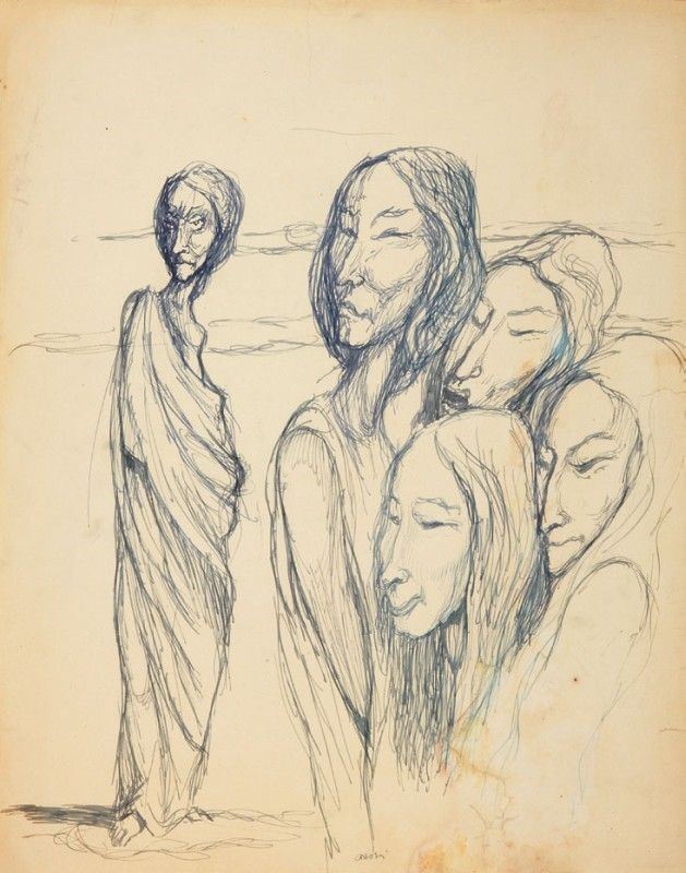 Domenico Gnoli - Le Sirene