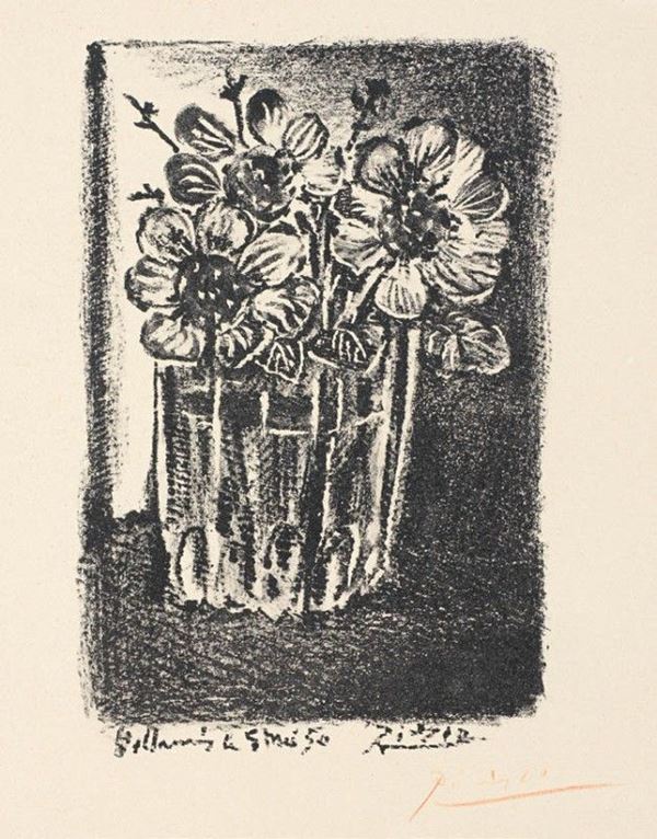 Pablo Picasso - Fleurs dans un vase