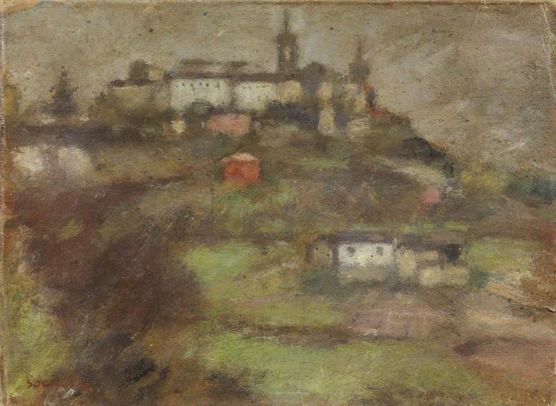 Ardengo Soffici - Veduta di Collescipoli