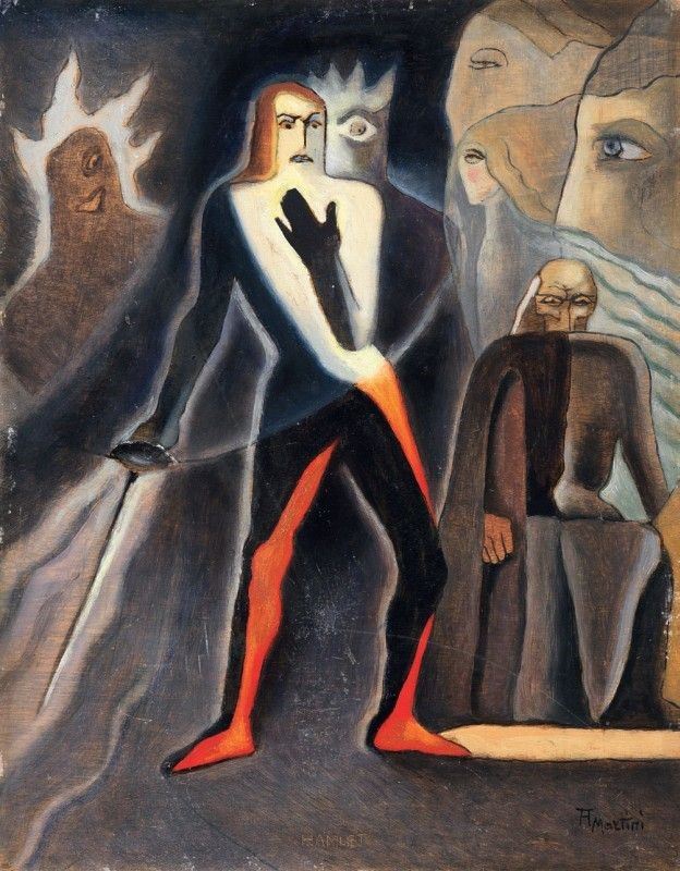 Alberto Martini - Hamlet (la Pazzia di Amleto)