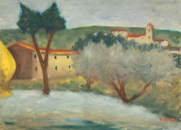 Ottone Rosai - Paesaggio