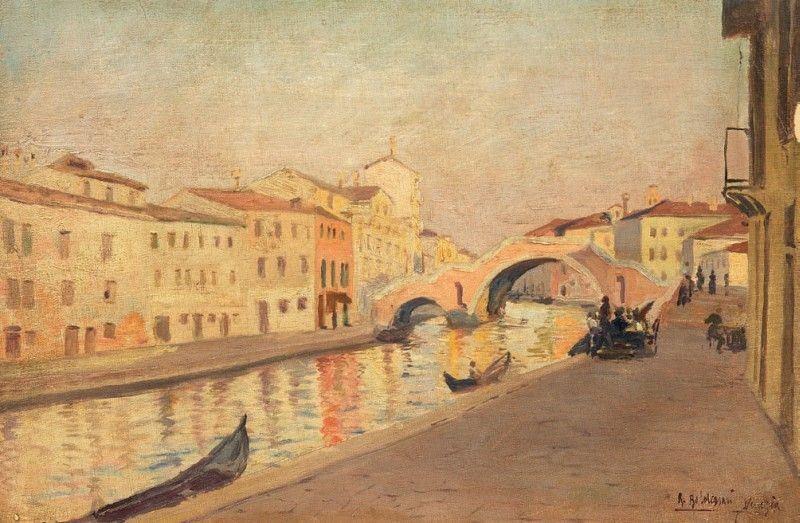 Roberto Marcello (iras) Baldessari - Venezia. il Ponte dei Tre Archi