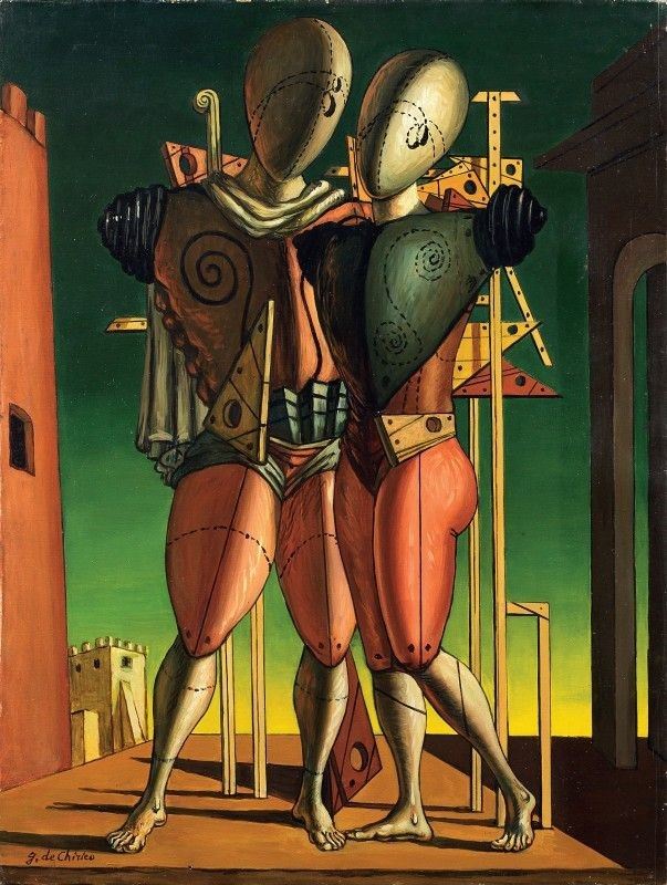 Giorgio De Chirico - Ettore e Andromaca