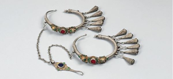 Ornamenti berberi Dewwah per acconciatura