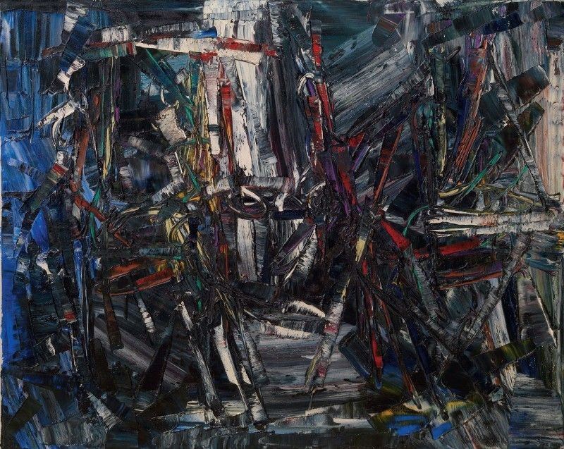 Jean Paul Riopelle - Senza Titolo