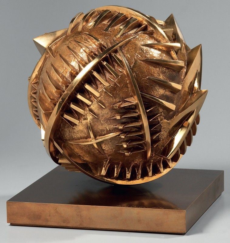 Arnaldo Pomodoro - Sfera di San Leo, Studio N. 1
