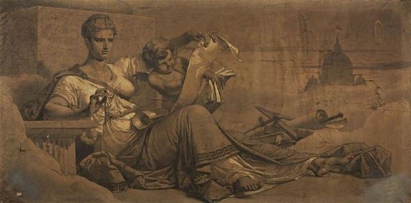 Ignoto del XIX secolo - Allegoria dell'Architettura