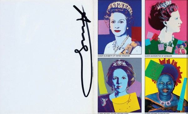 Andy Warhol : Reigning Queens  (1985)  - Biglietto d'invito - Auction PARADE V - Contemporary Art - Casa d'aste Farsettiarte