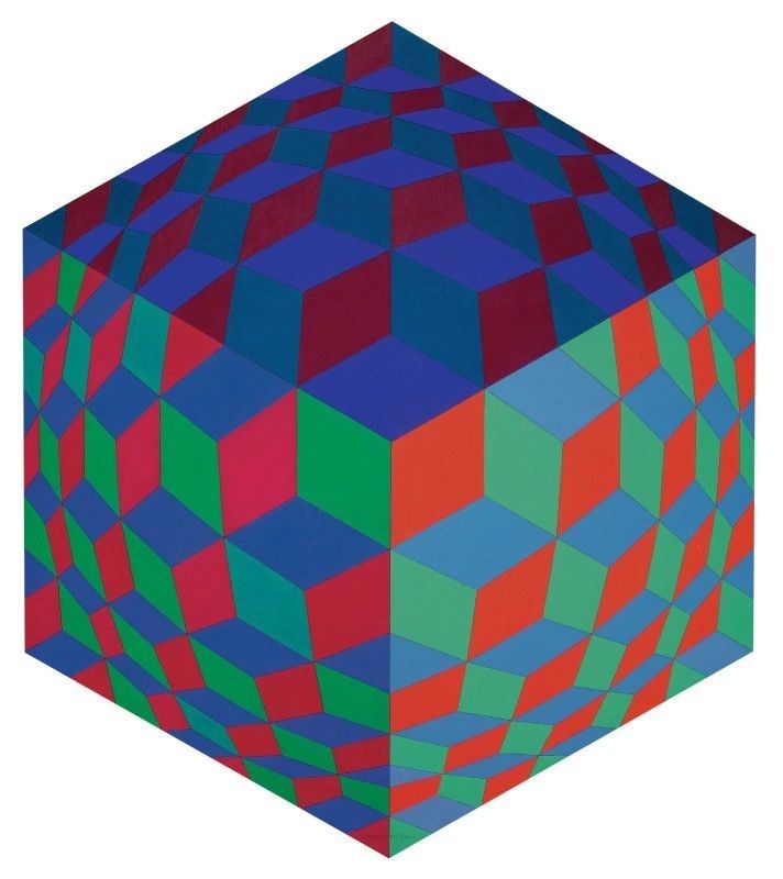 Victor Vasarely - hat-VI