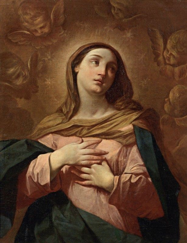 Lorenzo Pasinelli - La Vergine Immacolata a Mezza Figura
