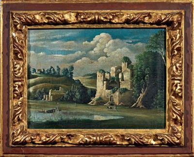 Paesaggio con Castello