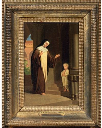 Monaca con Bambino