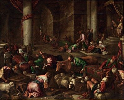 Gesù Caccia i Mercanti dal Tempio