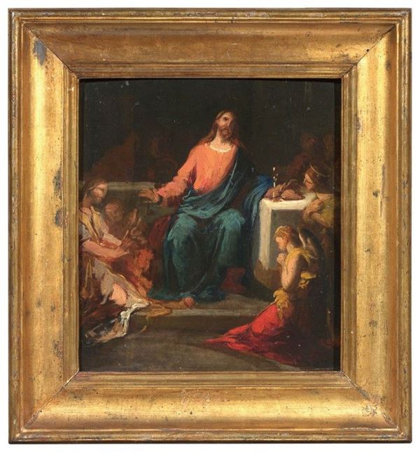 Tommaso Gazzarrini - Gesù che benedice il pane ed il vino