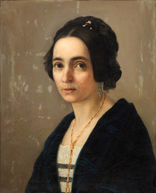 Giovanni Carnovali, Detto il Piccio - «ritratto della n.D. Angela Parona» e «ritratto del N.h. Gi...