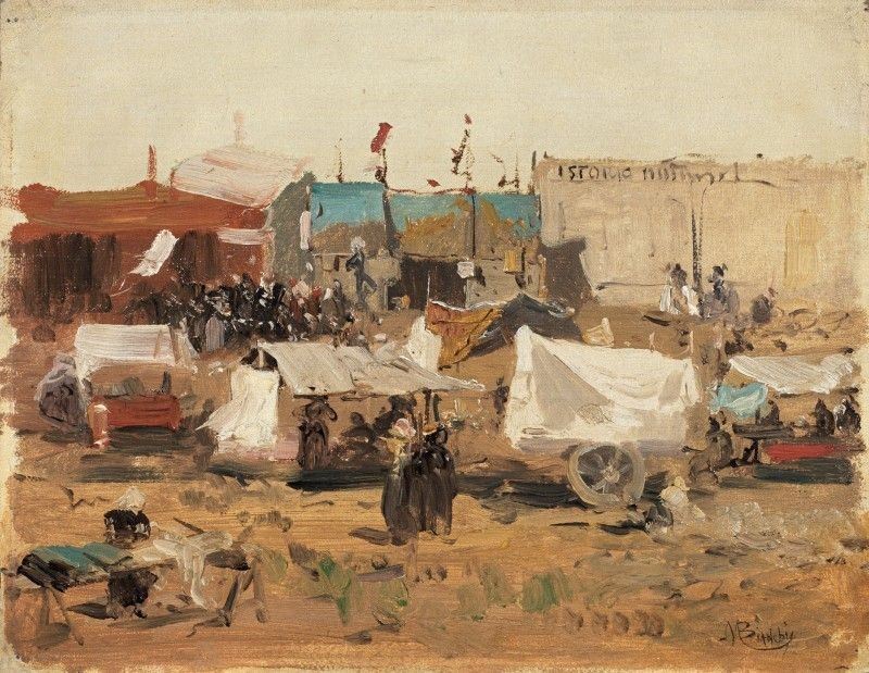 Mosè Bianchi - Il Mercato
