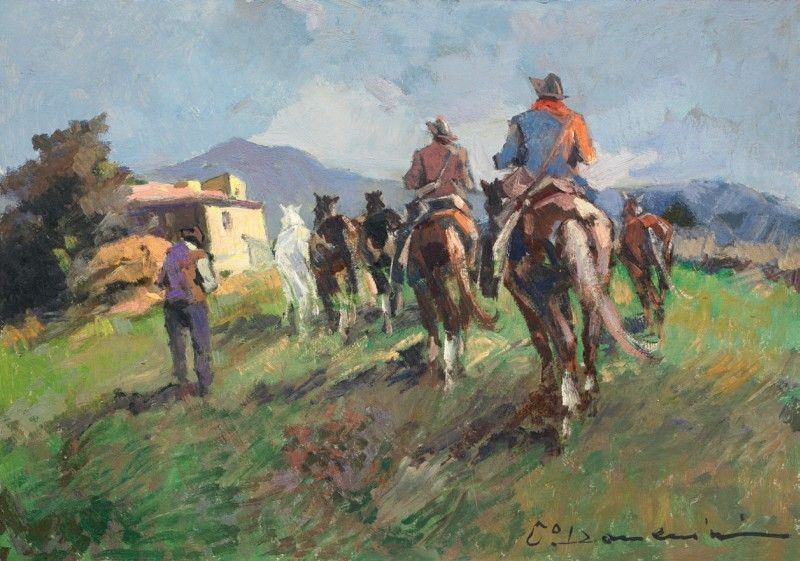 Carlo Domenici - Butteri