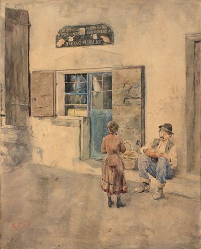 Bottega nel Mercato Vecchio a Firenze