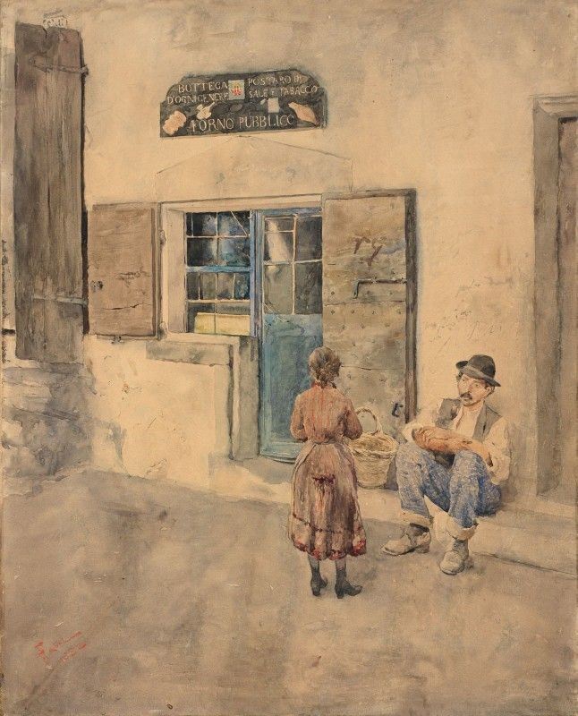 Fabio Fabbi - Bottega nel Mercato Vecchio a Firenze