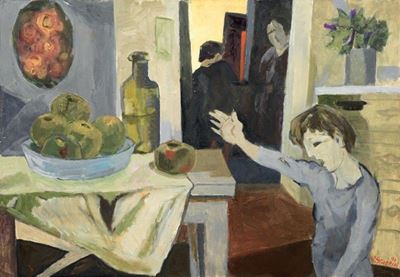 Interno con Figure
