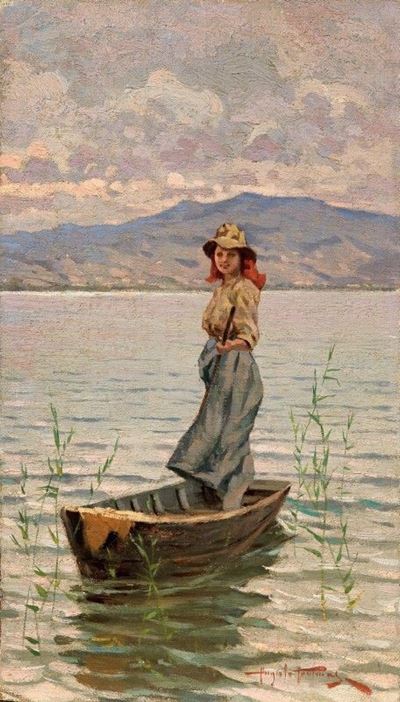 Ragazza a Torre del Lago