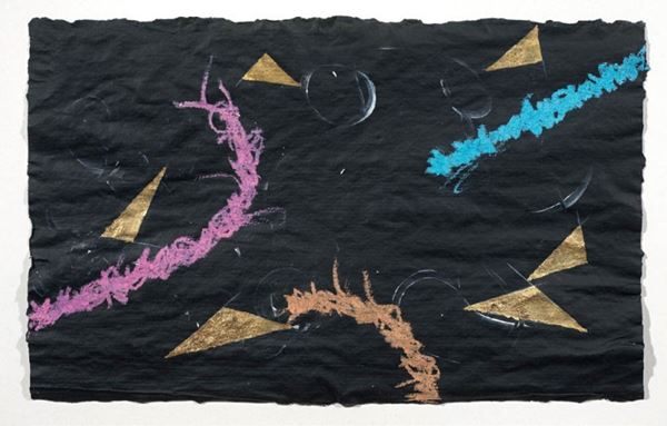 Luciano Bartolini : Senza titolo  (1982)  - Tecnica mista su carta - Asta PARADE V - Arte Contemporanea - Casa d'aste Farsettiarte