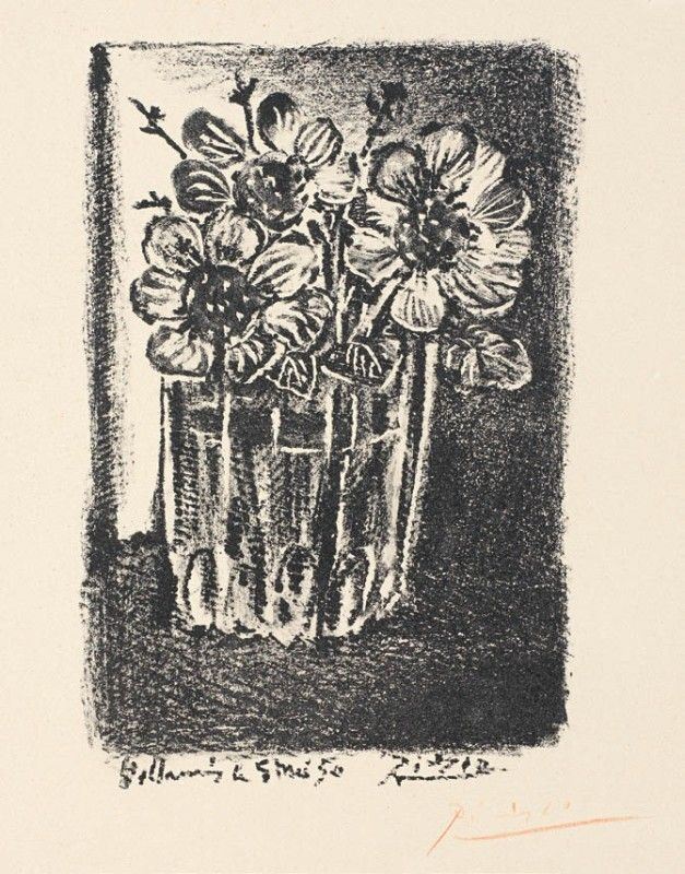 Pablo Picasso - Fleurs Dans un Vase