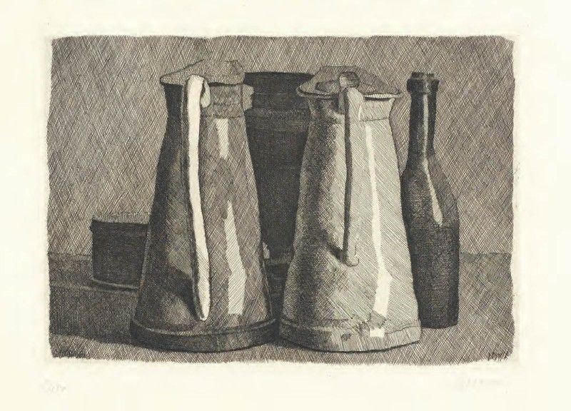 Giorgio Morandi - Natura Morta con Cinque Oggetti