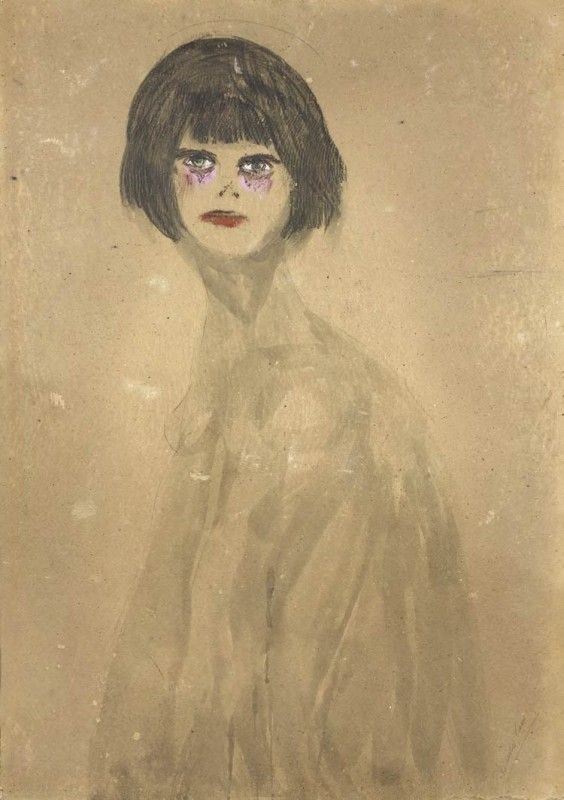 Lorenzo Viani - Ragazza Parigina